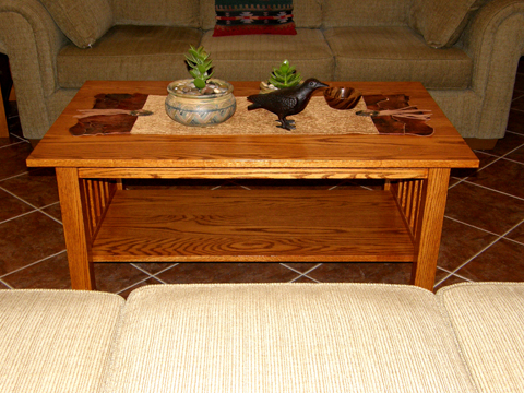 Craftsman Style Coffee Table - Done!