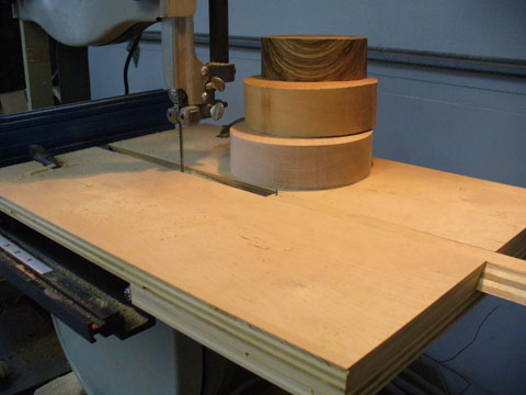 Bandsaw Circle Cutting Jig