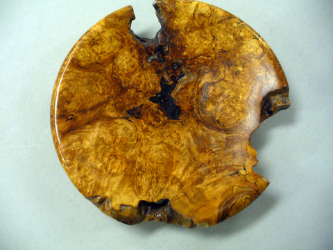 Burl platter