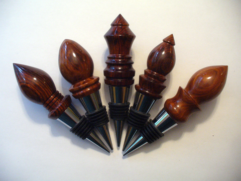 Wine Stoppers made of wood