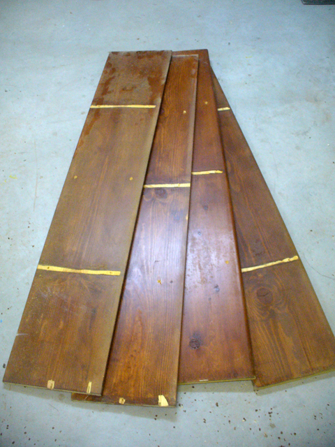 Kitchen Island From Reclaimed Wood