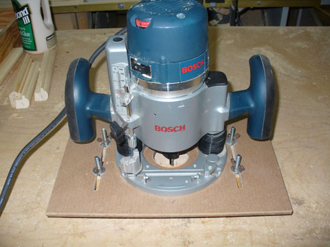 Simple Plunge Router Mortising Jig