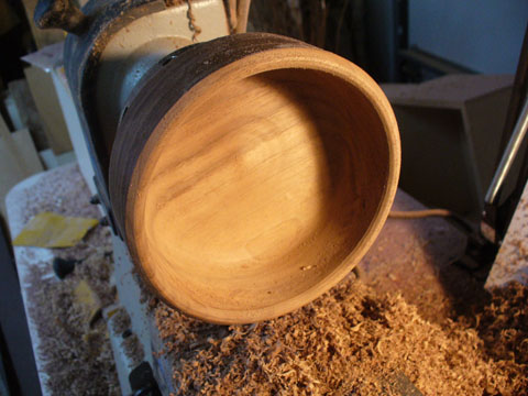 Turning A Wooden Bowl