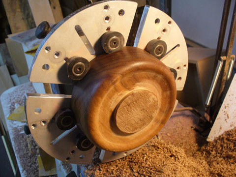 Turning A Wooden Bowl