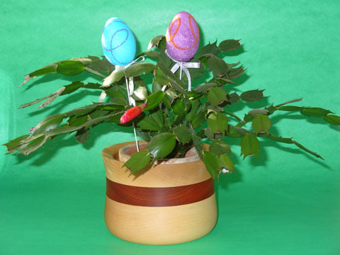 Easter Basket Flower Pot