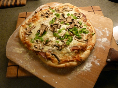 Wooden Pizza Paddle