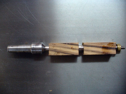 Zebrawood European Round Top Pen