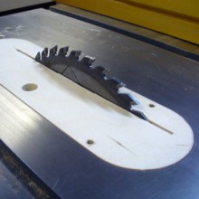 How To Make A Zero Clearance Insert How To Make A Zero Clearance Insert