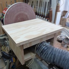 A Disk Sander For The Lathe A Disk Sander For The Lathe