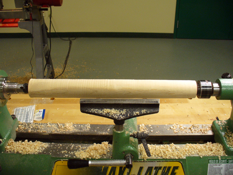 Turned Spindle Gouge Tool Handle