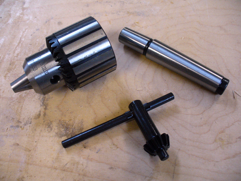 Drill Chuck And Morse Taper