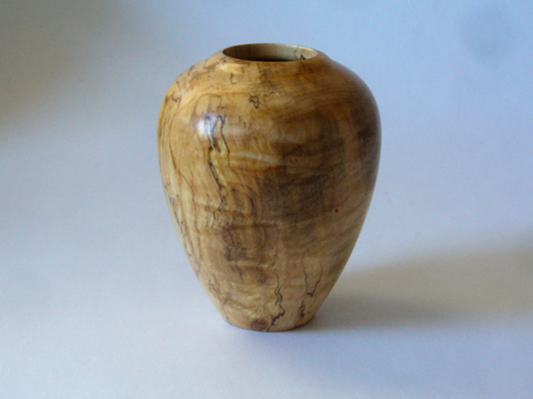 A Surprise Spalted Maple Vase