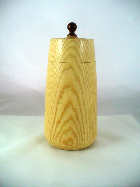 Ash Canister With Cocobolo Lid Pull