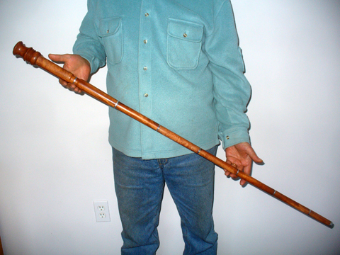 how to turn a Walking Stick