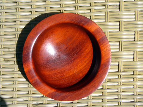 Pretty Padauk - A Bowl Of Fire