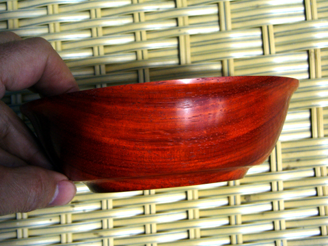 Pretty Padauk - A Bowl Of Fire