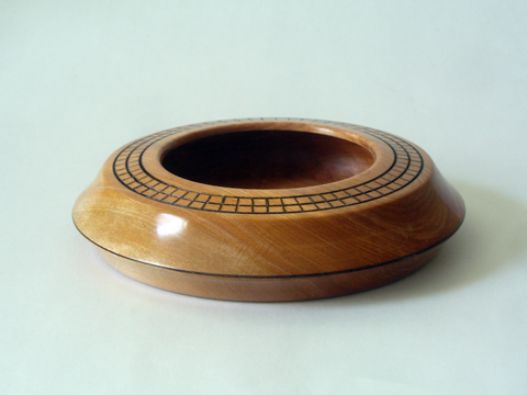 Birch Bowl With A Burned Ring Top