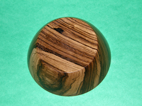 West African Zebrawood Bowl