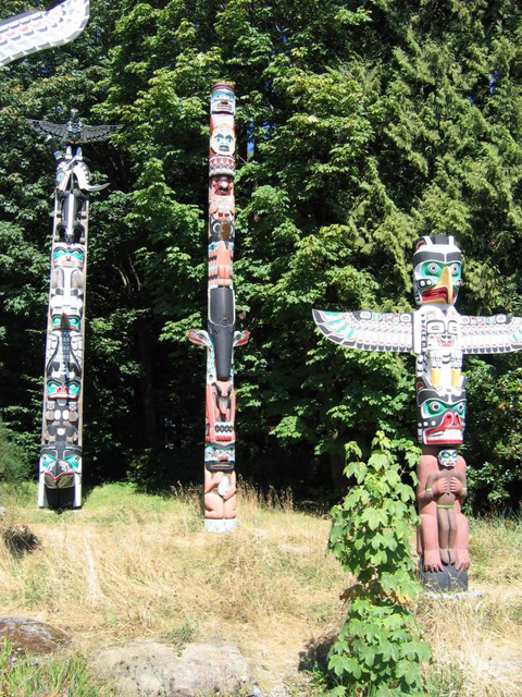 The Sky Chief Pole Of Totem Park