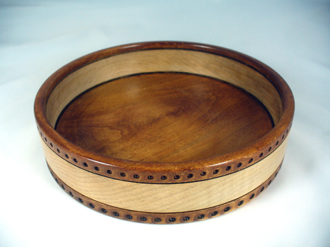 A Peyoke Drum Bowl Made Of Maple