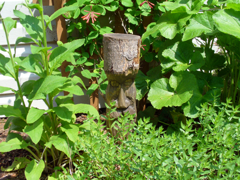 Grinning Garden Gods In The Green