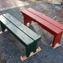Simple Garden Benches Add Accent Simple Garden Benches Add Accent