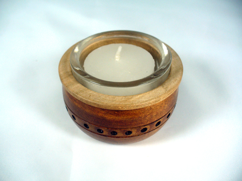 Small Turned And Burned Tea Lights