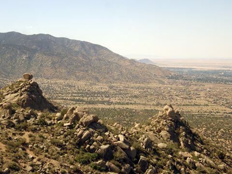 Geocaching At Sandia Mountain, NM