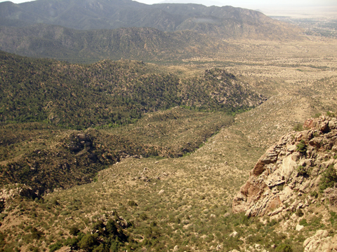 Geocaching At Sandia Mountain, NM