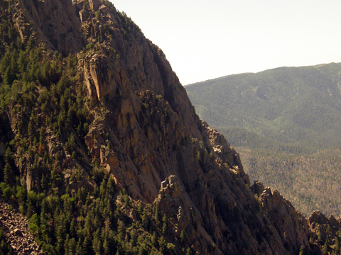 Geocaching At Sandia Mountain, NM