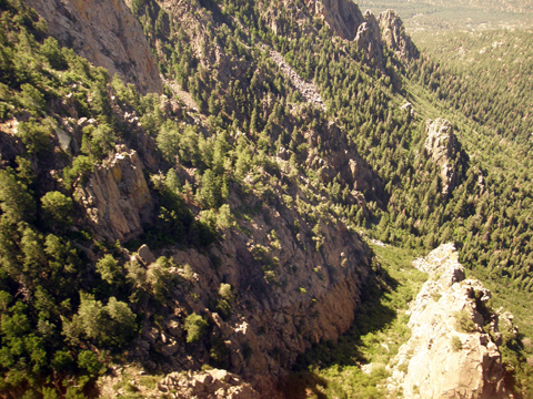 Geocaching At Sandia Mountain, NM