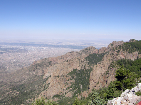 Geocaching At Sandia Mountain, NM