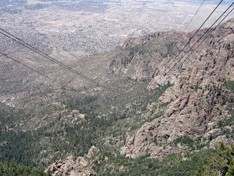 Geocaching At Sandia Mountain, NM