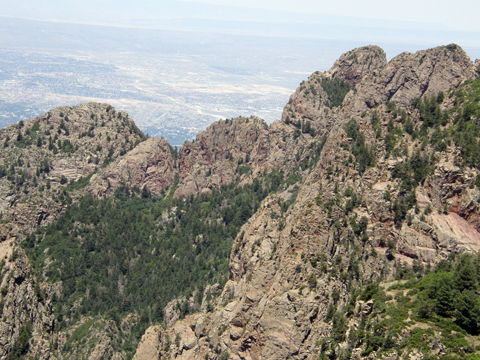 Geocaching At Sandia Mountain, NM