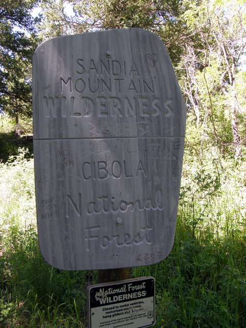 Geocaching At Sandia Mountain, NM