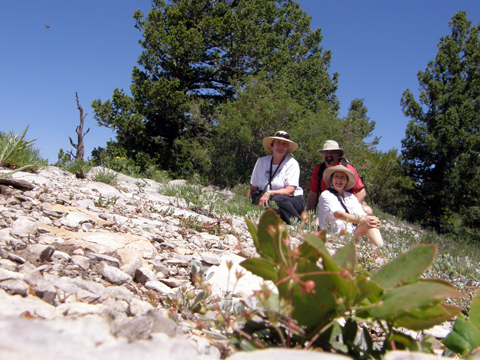 Geocaching At Sandia Mountain, NM