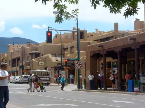 Streets of  Santa Fe