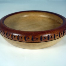 Peyoke Bowl With A Notched Rim II Peyoke Bowl With A Notched Rim II