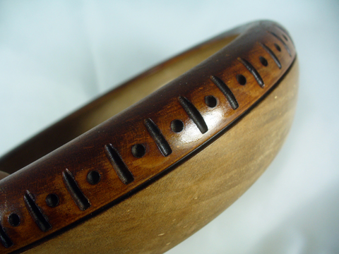 Peyoke Bowl With A Notched Rim II