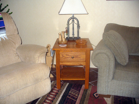 Craftsman Style End Tables