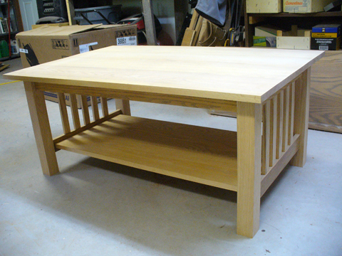 Craftsman Style Coffee Table - Part 5