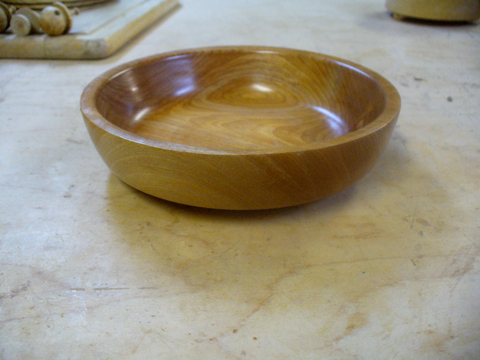 Turned Wooden Bowl