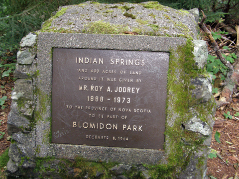 Caching At Blomidon Provincial Park