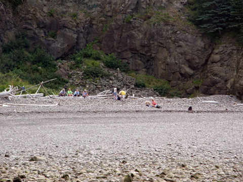 Hiking And Caching At Cape Split