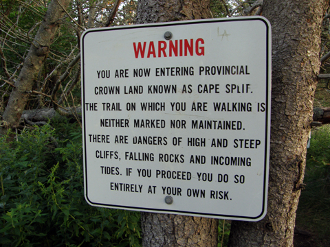 Hiking And Caching At Cape Split