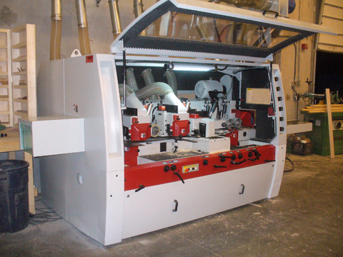 six head wood moulder