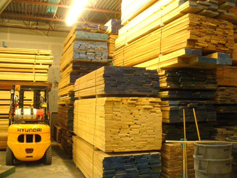 hardwood storage