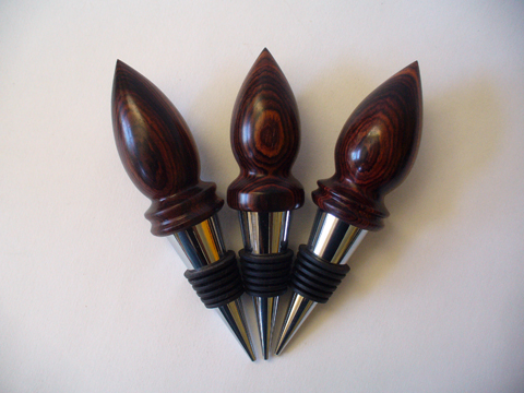 Cocobolo Wine Stoppers