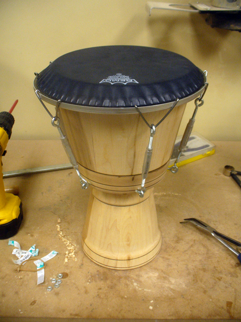The Beat Of A Djembe Drum