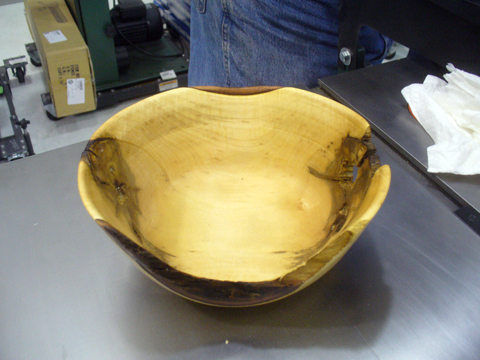 Natural Edged Bowl